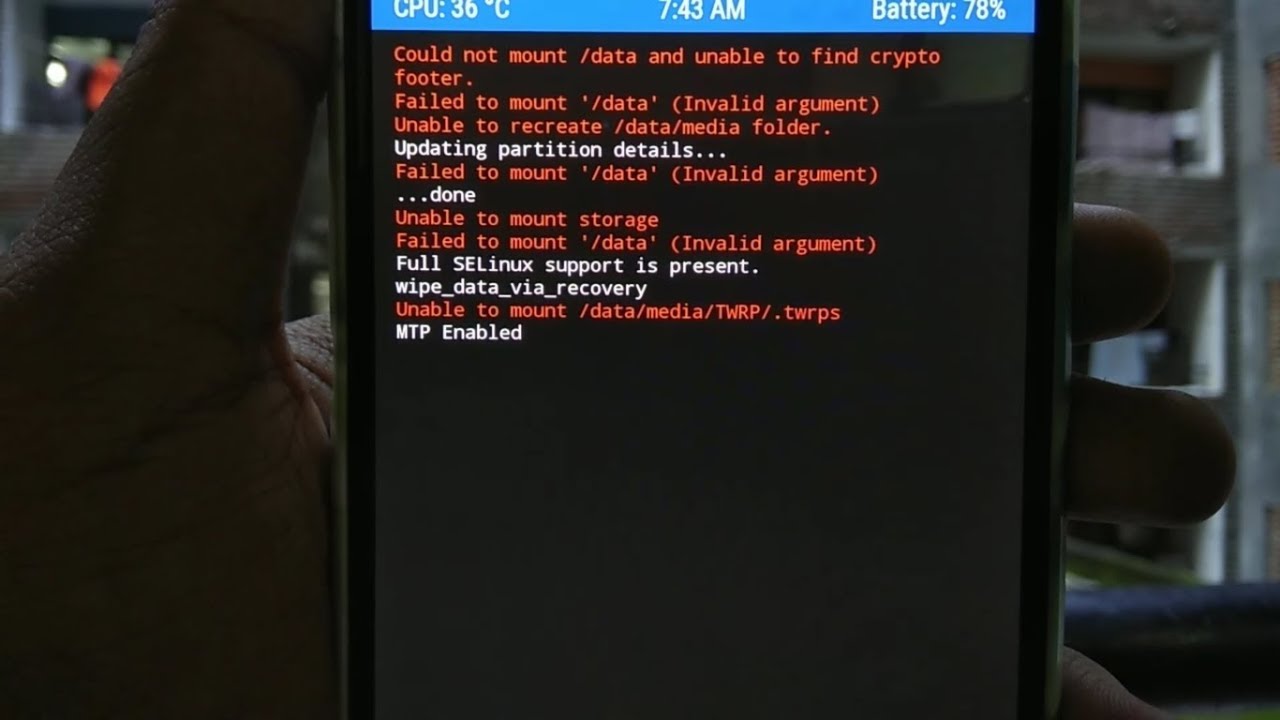 Tutorial atasi masalah Failed To Mount System (Invalid Argument) pada PIXCOM GNote Dual Core via TWRP