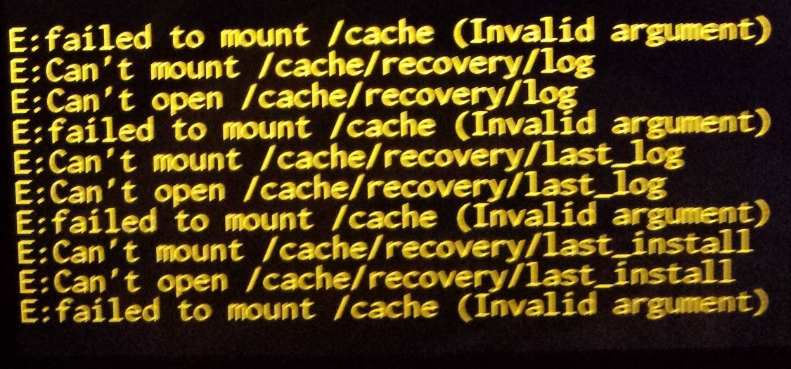 Tips atasi masalah Failed To Mount System (Invalid Argument) pada Pixcom Life Young via TWRP