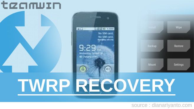 TWRP Recovery Pixcom Andro Fone Tanpa Unlock Bootloader