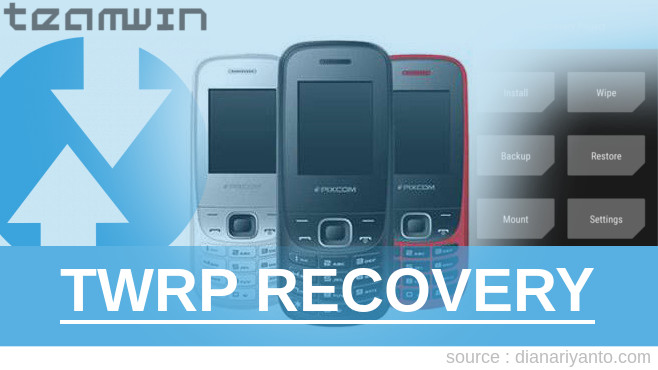 Pasang TWRP Pixcom PG 20 nano Beta